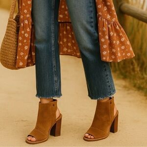 UGG Tan Leather Booties